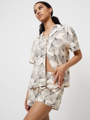 Пижама женская с шортами Aruelle SEASHELL 