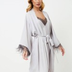 Халат женский Aruelle BRIGITTE GREY