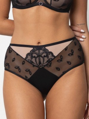 Трусы высокие SUBTILLE MADLEN BLACK